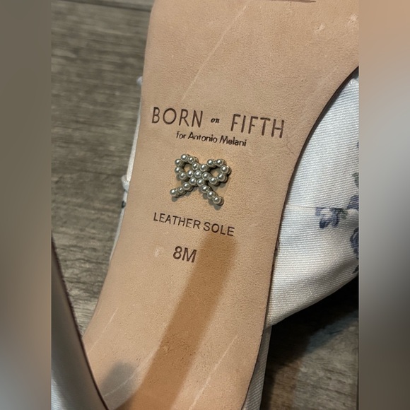 Born on Fifth for Antonio Melani Floral Heels - Picture 9 of 9